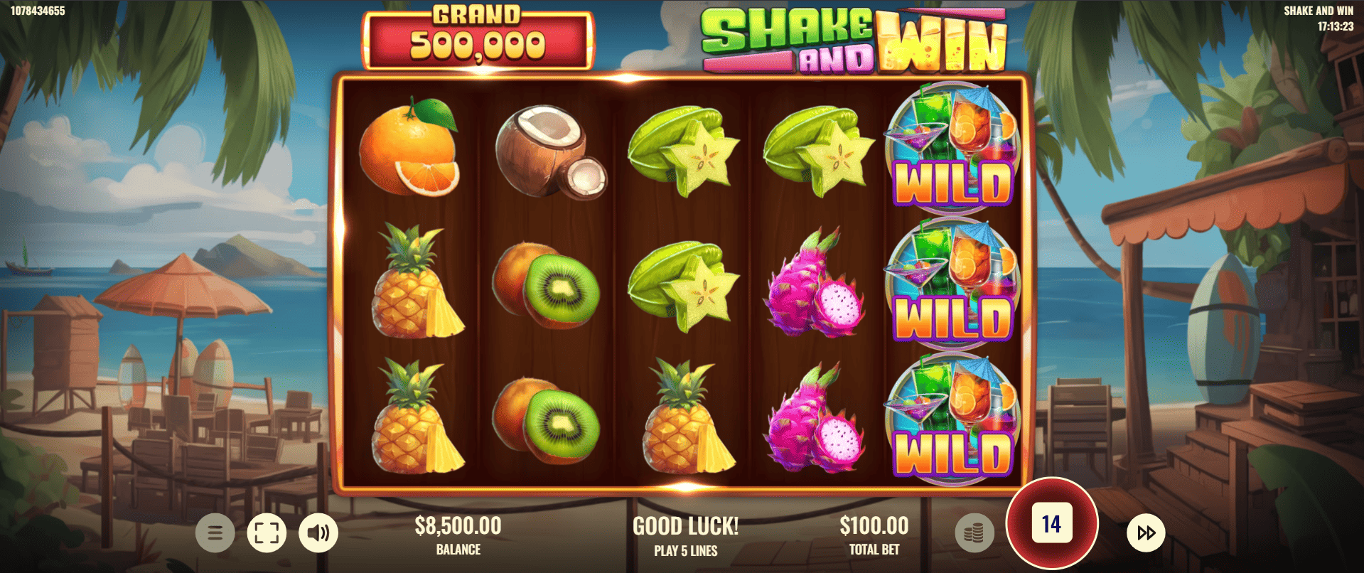 слот Shake and Win